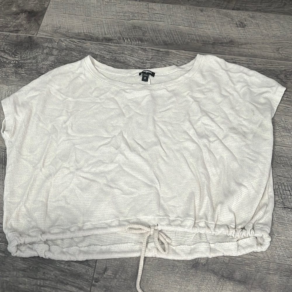 American eagle size medium cream top